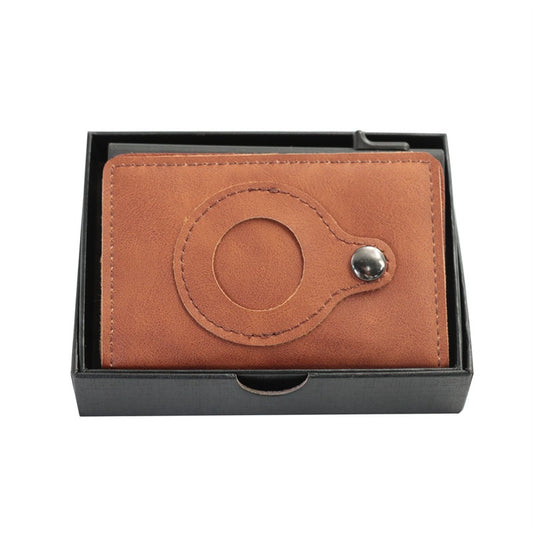 Credit Card Holder for Men with Airtag Slot Slim Wallet Rfid Wallet,Money Clip Wallet for Men,Minimalist Wallet for Men