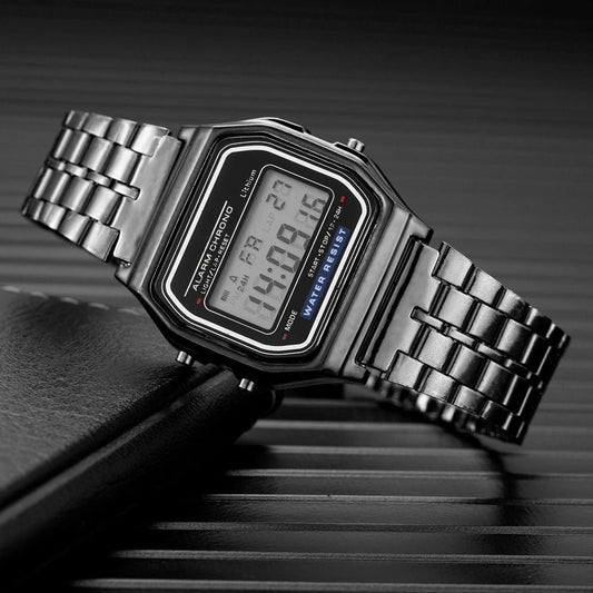 2025 Digital Watches For Men Sports Waterproof Bracelet Clock Gold Electronice LED Wristwatch Women Casucal montre homme relogio PortugalFlow